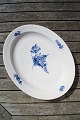 Blaue Blume Glatt dänisch Geschirr. Grosese, ovale 

Anrichtenplatten 41cm