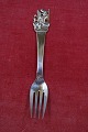 The Ugly Duckling child's fork of Danish solid 
silver