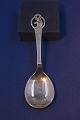 Danish silver flatware, serving spoon 17.5cm from 
year 1940