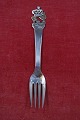 The Flying Trunk  child's fork of Danish solid 
silver