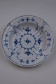Blue Fluted Plain Danish porcelain, deep plates 21cm