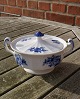 Blue Flower Angular Danish porcelain, covered sugar bowls with 2 handles