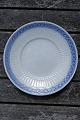 Blue Fan Danish porcelain, large cake plates 19cm