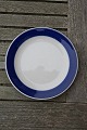 Blue Koka Swedish porcelain, cake plates 17cm