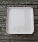4 all Seasons Danish faience Porcelain, squared dish with red edge  23.5cm
