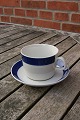 Blue Koka Swedish porcelain, settings tea cups