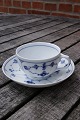 Blue Fluted Plain Danish porcelain, settings chocolate cups No 465 from 1898-1923