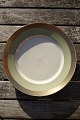 Dagmar with gold Danish porcelain, dinner plates 
24.5cms