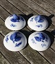 Blue Flower Plain Danish porcelain. Cover for the 
sugar bowls No 8082