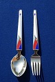 Michelsen sæt Juleske og gaffel 1958 i sterling sølv
