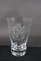 Dänische Freimaurer Gläser, Biergläser mit 
Symbolen verziert