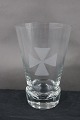 Danish freemason glasses beer glasses engraved with freemason symbols, on an edge-cutted foot