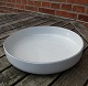 Blåkant fajance porcelæn, runde serveringsskåle 25,5cm