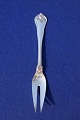 Saksisk sølvbestik, stegegafler ca. 23cm