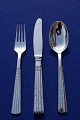 Champagne Danish solid silver flatware, set 
luncheon cutlery for 12 people, in all 36 pieces
