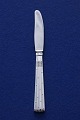 Champagne Danish solid silver flatware, 
luncheon knives about 19cm