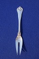 Saksisk Danish silver flatware, carving forks 
about 23cm