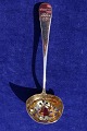 Danish silver flatware, Sprinkle spoon with gilt 
bowl by Hans Holm, Denmark