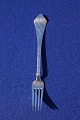 Antique Rokoko Danish solid silver flatware, 
dinner forks 21.5cm