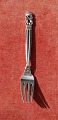 Konge or Acorn Georg Jensen child's cutlery of 
Danish sterling silver, child's fork 14cm