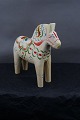 Beige Dala horse from Sweden H 18cms