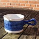 Blue Koka Swedish porcelain, gravy boat with 
handle