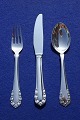 Lily of the Valley Georg Jensen Danish silver flatware, settings luncheon cutlery of 3 pieces