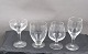 Kirsten Pil glassware by Holmegaard, Denmark. 
Selection of glasses