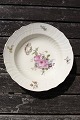 Frisenborg with gold rim Danish porcelain, deep plates 22cm