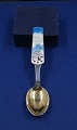 Michelsen Christmas spoon 1963 of Danish partial 
gilt sterling silver.