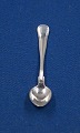 Cohr Dobbeltriflet or Old Danish solid silver flatware, salt spoons 7.2cm