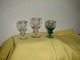 Gisselfeld with gold rim. Selection of glasses