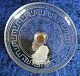 Visitkortskål med figur af frossen glas H 13cm