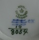 Blue Flower Plain Danish porcelain. Covered dish No 8054