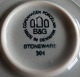 Colombia stentøj stel fra B&G, rundt fad 29cm