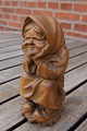 Carved wooden figurines