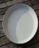 Blue Line Danish faience porcelain. Oval serving dishes 33.5cm with high edge