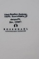 HC Andersen Rosendahl dänisch Geschirr. Runde Servierplatten 30,5cm